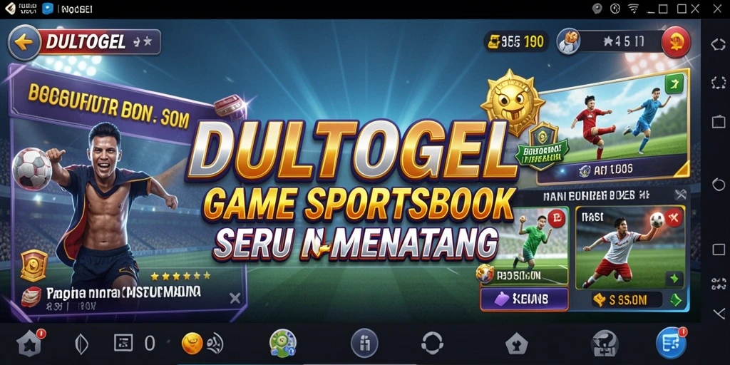 Tampilan menarik dari gameplay Sportsbook DULTOGEL.