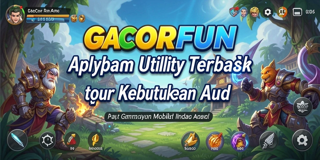 Screenshot GACORFUN menampilkan tampilan antarmuka yang intuitif dan fungsional.