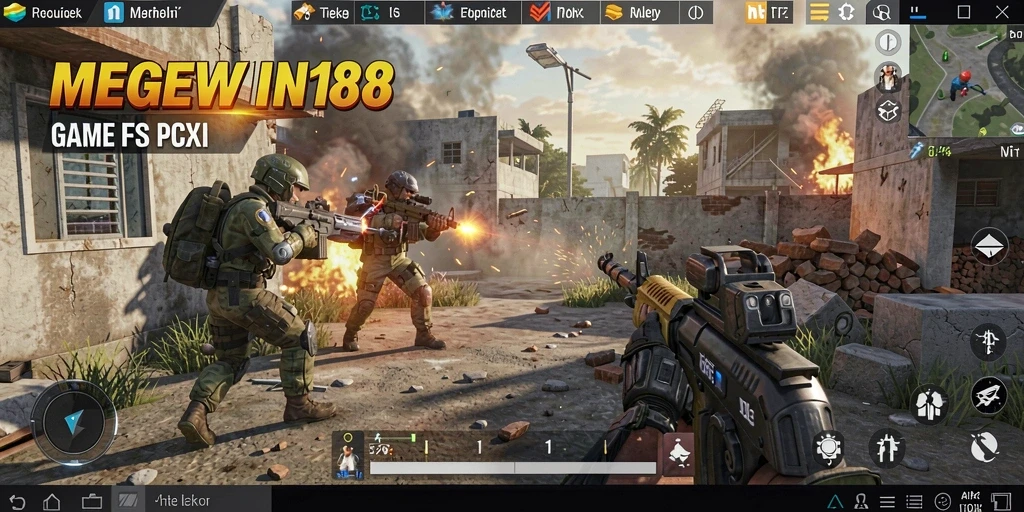 Gameplay mendebarkan MEGEWIN188 dengan aksi tembak-menembak seru.