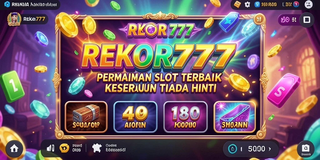Gameplay seru dan menarik dalam REKOR777 yang penuh warna.