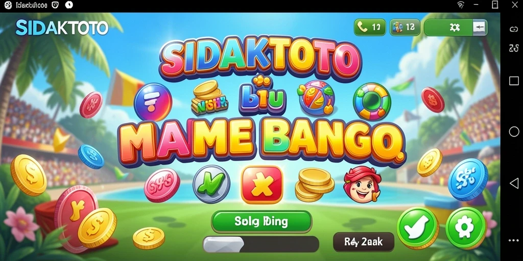 Tampilan gameplay SIDAKTOTO yang menarik dan seru.