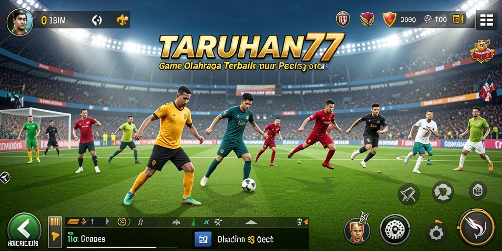 Tampilan menarik dan gameplay seru di TARUHAN77.