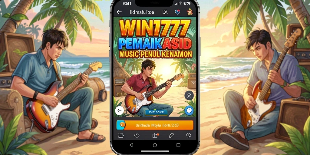 Tampilan screenshot WIN777 yang menampilkan gameplay musik yang seru.